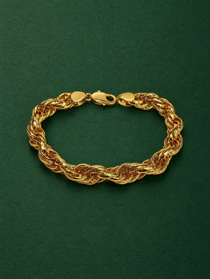 Kabir Bracelet in 24kt gold electroforming