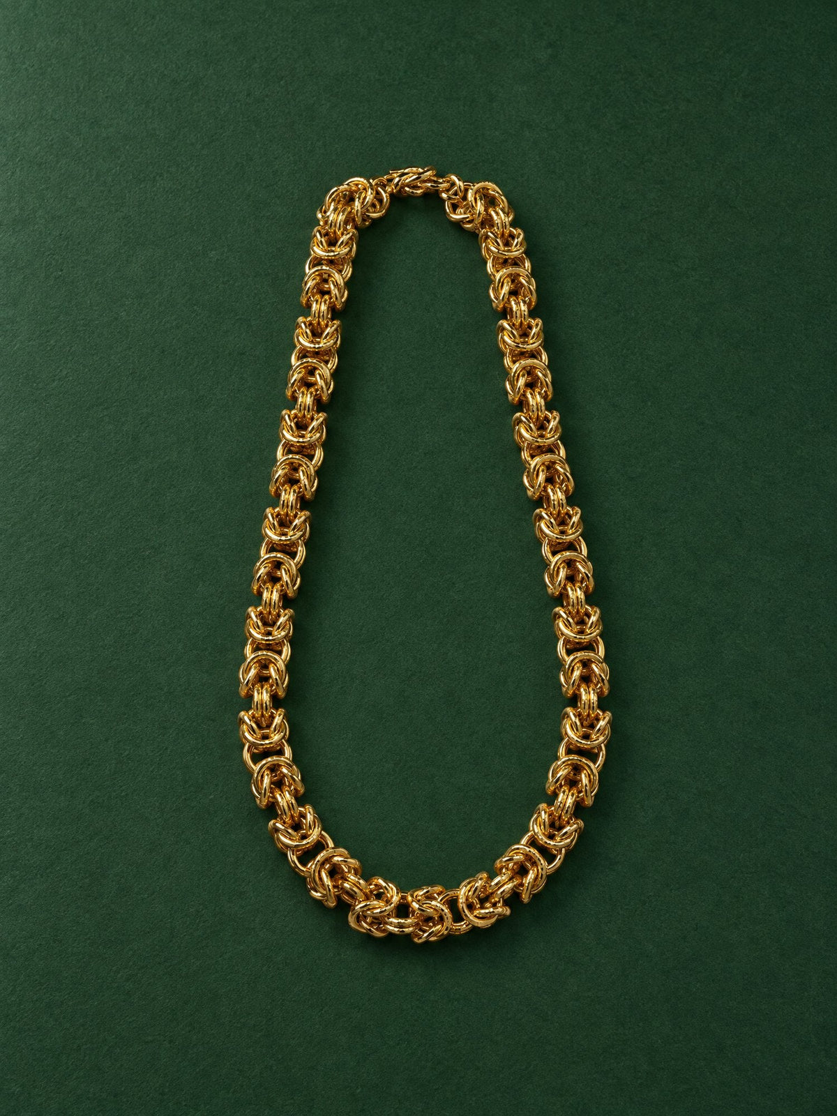Ram Chain in 24kt gold electroforming