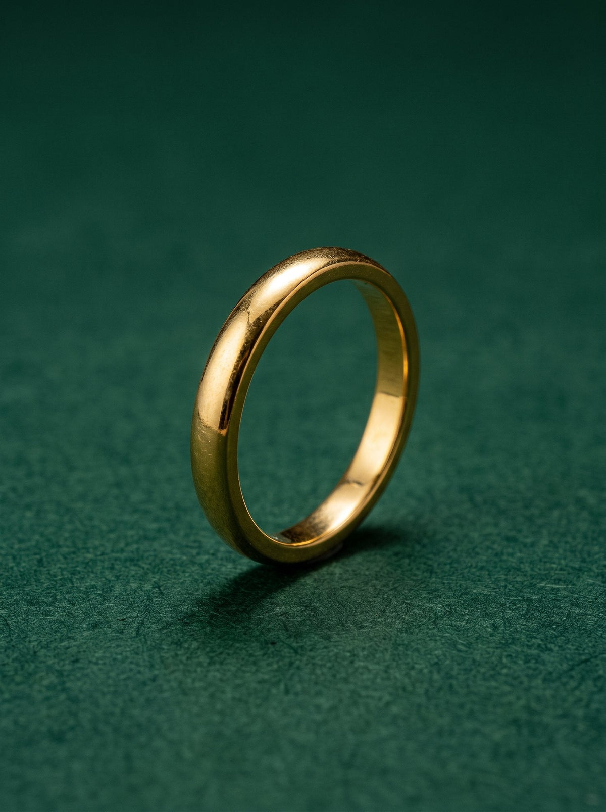 Juhi Ring in 24kt gold electroforming