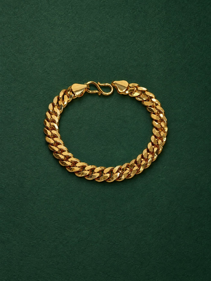 Sai Bracelet in 24kt gold electroforming