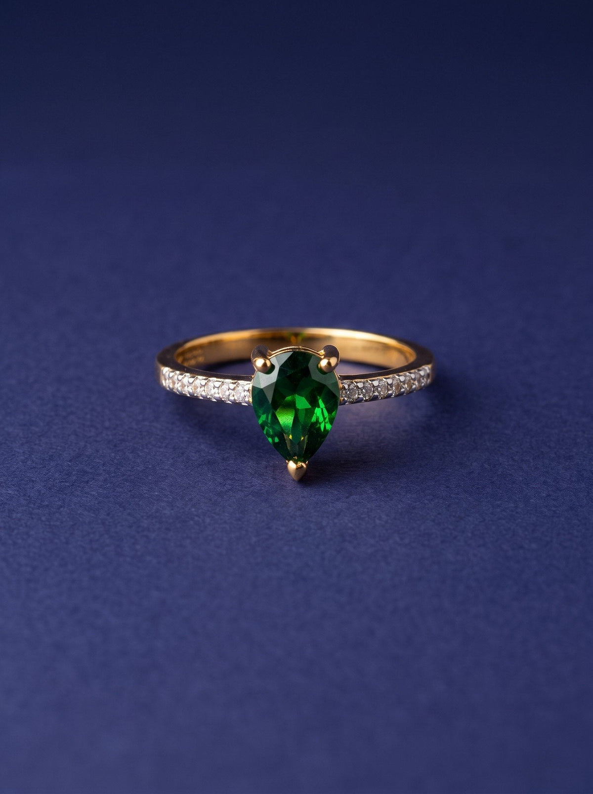 Asha Ring in 24kt gold electroforming