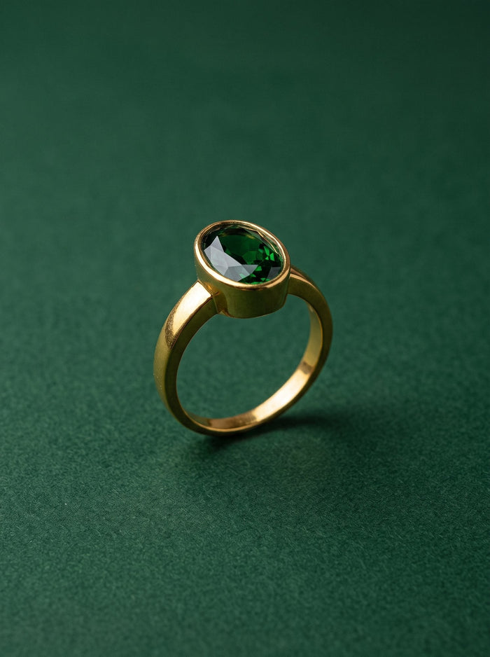 Mercy Ring in 24kt gold electroforming