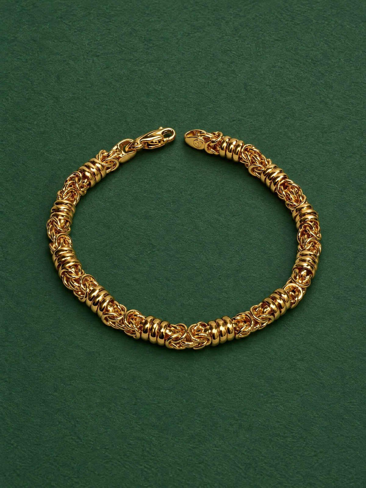 Gautam Bracelet in 24kt gold electroforming