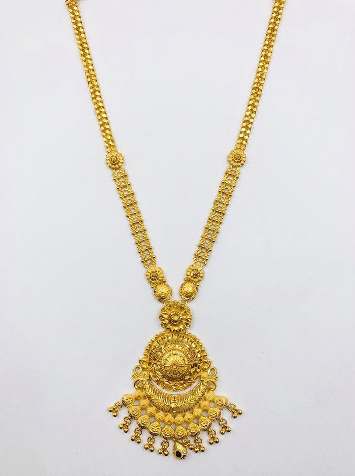 Kamla Necklace in 24kt gold electroforming