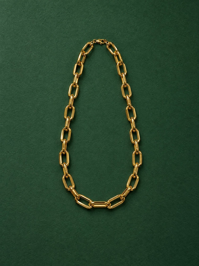 Dev Chain in 24kt gold electroforming