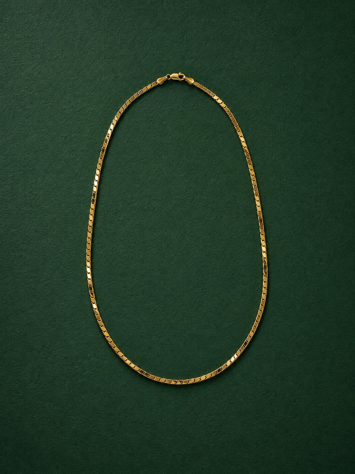 Arjun Chain in 24kt gold electroforming