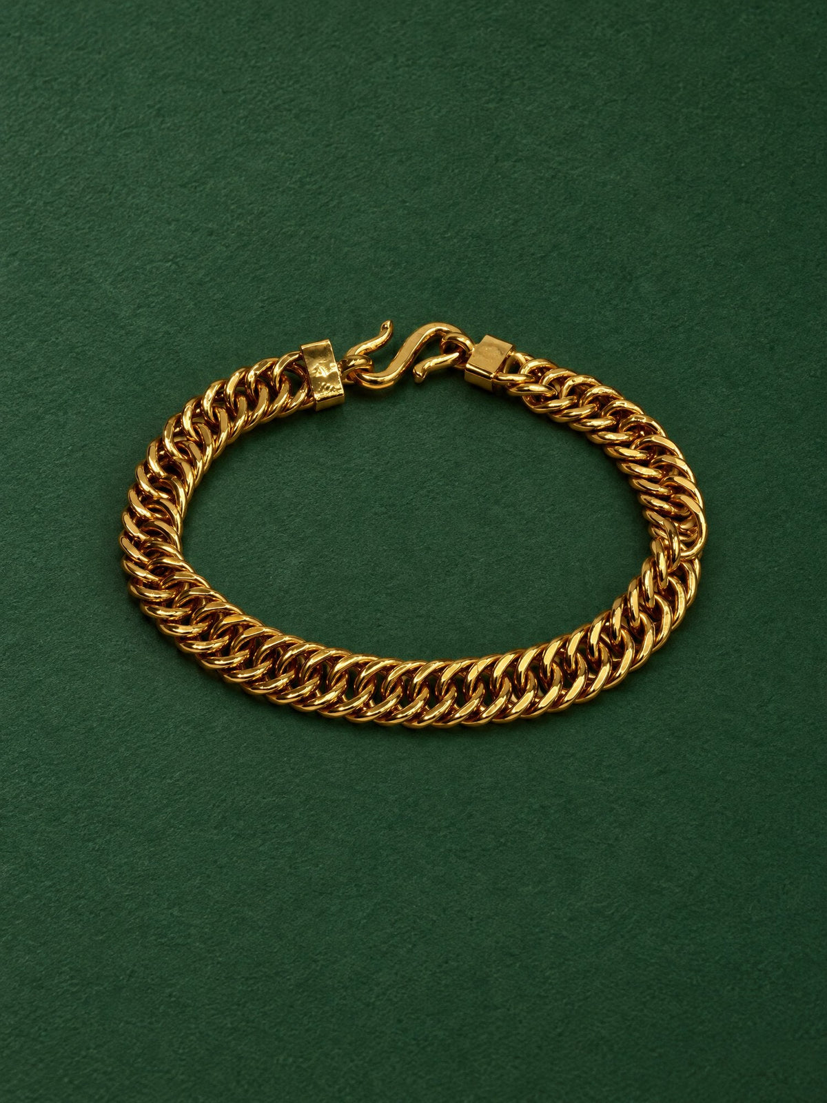 Aditya Bracelet in 24kt gold electroforming